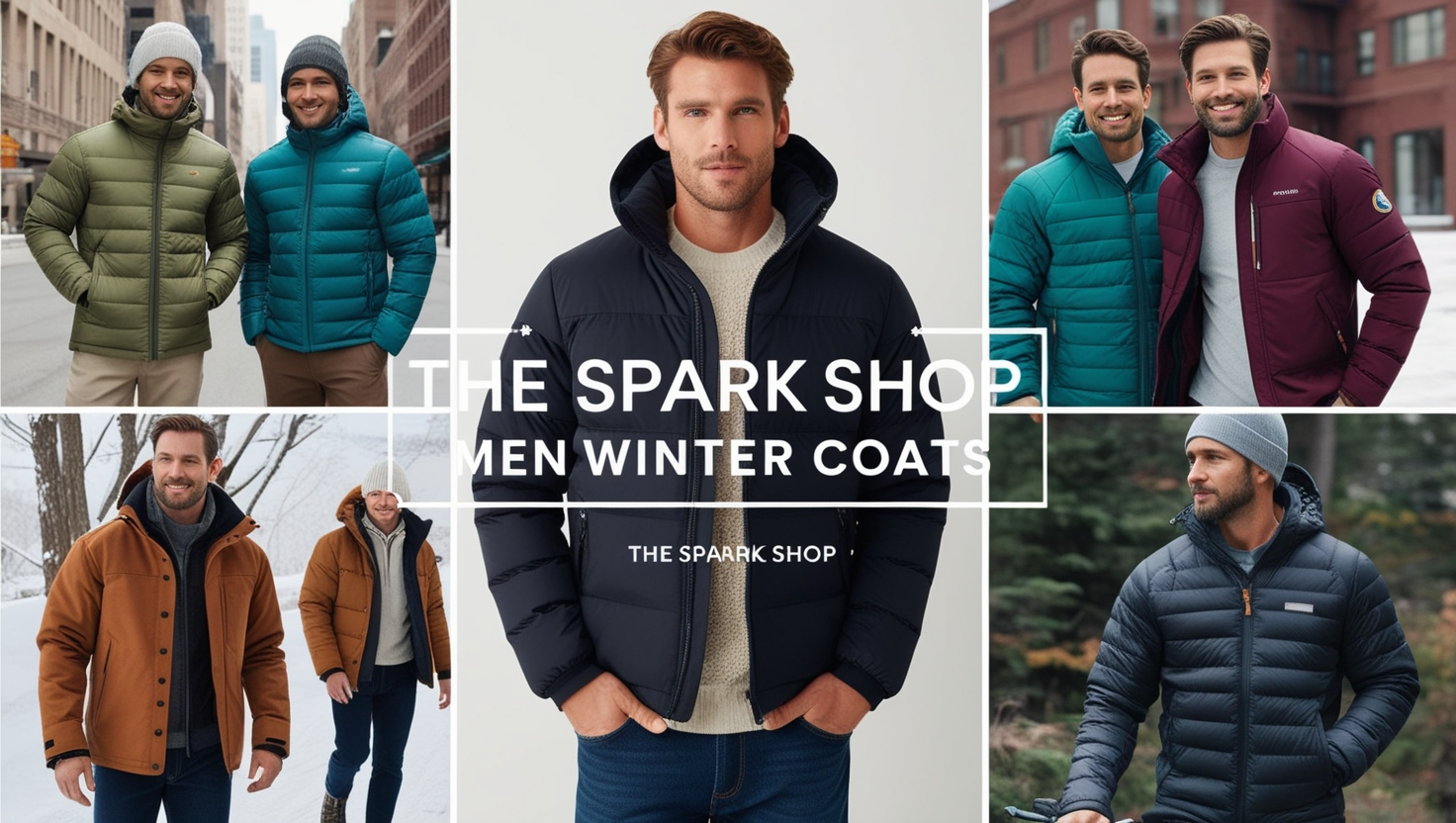 The Spark Shop Men Jackets for Winter Coats